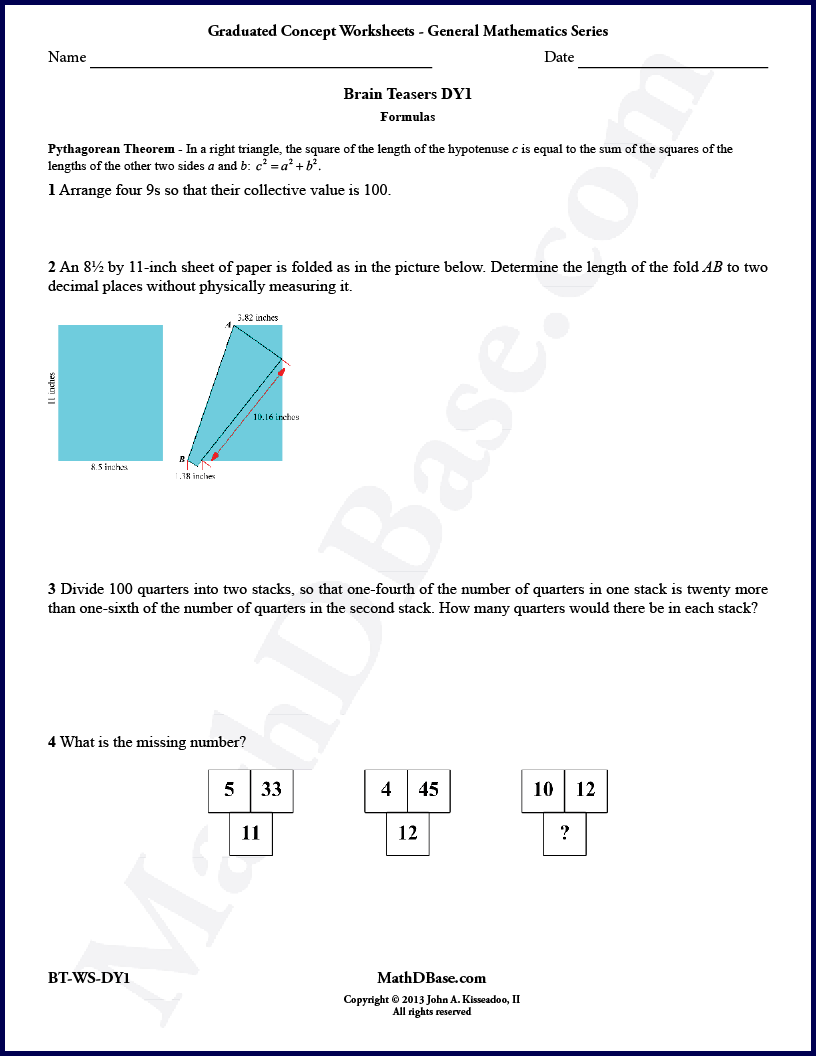 Mixed Brain Teasers 6 thumbnail